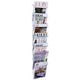 Abi Wandprospekthalter Alba 7x A4 25x112x13cm grau