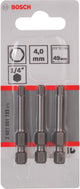 Bosch Bit 1 4xh-tors ist 4,0 3 49mm - 3 Stück