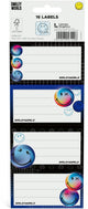 Smileyworld Smiley World selbstklebende Schuletiketten – Set mit 16 Stück