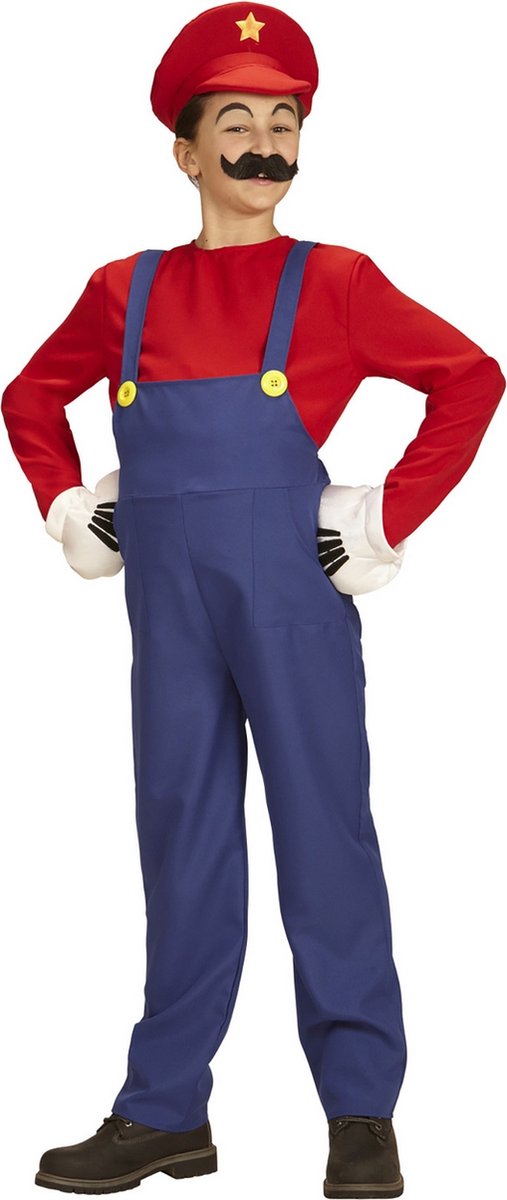 Finidi Mario der Klempner-Latzhose für Kinder