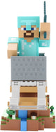Cableguys Minecraft – Diamond Steve – Figurenständer für Telefon | Controller | Ladekoffer (Kabelabzweige r.e.s.t.)