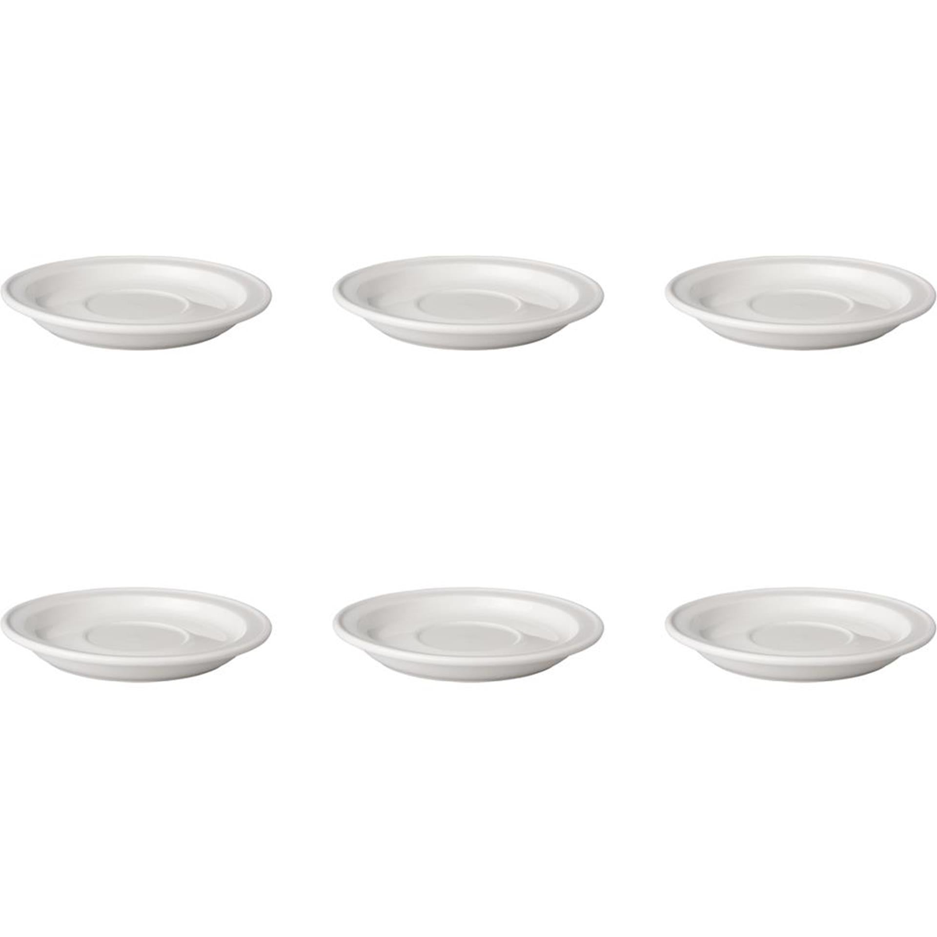 Mammoet Budgetline Suppentasse Untertasse 17cm 6 Stück