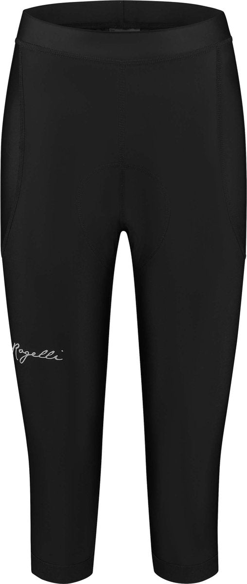 Rogelli Core Dreiviertel-Radhose Damen – Schwarz – XL