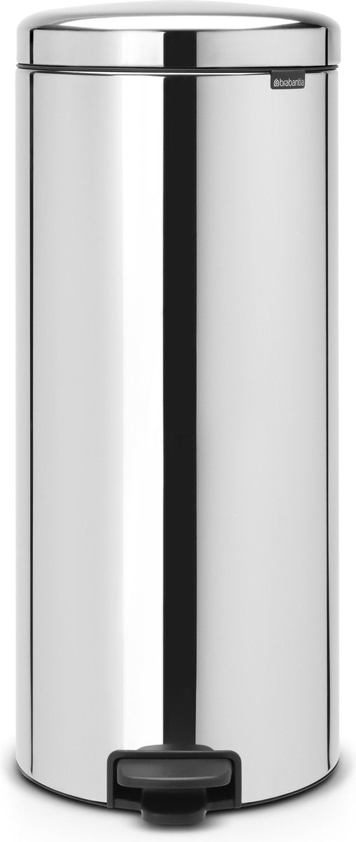 Brabantia Newicon Abfallbehälter – 30 Liter – glänzender Stahl