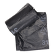 1054872 - Abfallbeutel 60 l, schwarz LDPE 20 Stück pro Rolle | 15 Stück