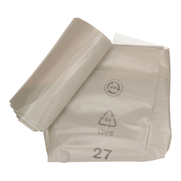 1054869 - Sperrmüllsack 60l, extra starkes transparentes LDPE, 5 Stück pro Rolle | 10 Stück