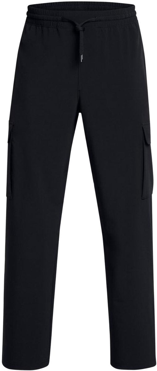 Under Armour UA Vibe Woven Cargo Pants-BLK Herren-Sporthose – Schwarz – Weiß