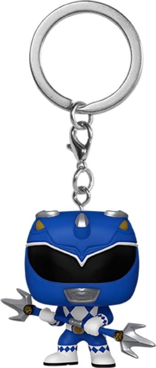 Funko Pocket Pop! Schlüsselanhänger: 30-jähriges Jubiläum der mächtigen Morphin Power Rangers – Blue Ranger