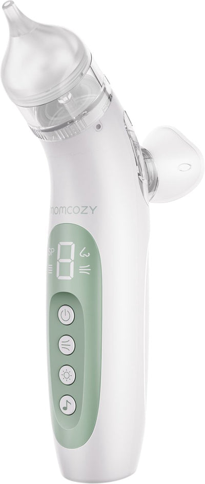 Momcozy breezyclear™ elektrischer Nasenreiniger Baby – 2-in-1 Sprühsaugfunktion – Nasensauger – Baby-Nasenreiniger