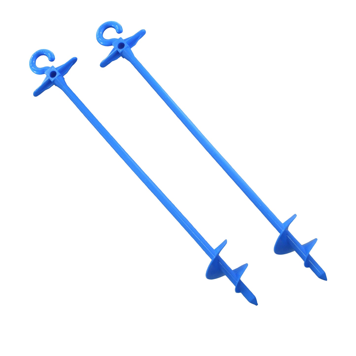 Bluescrew Kunststoff-Erdanker groß – 2er-Set