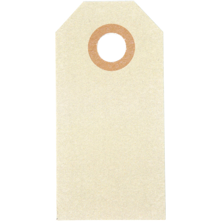 Creativ Company Manila-Etiketten, Größe 3 x 6 cm, 250 g, Creme, 30 Stück 1 Box