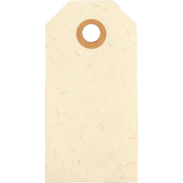 Creativ Company Manila-Etiketten, Größe 4 x 8 cm, 250 g, Creme, 20 Stück 1 Box