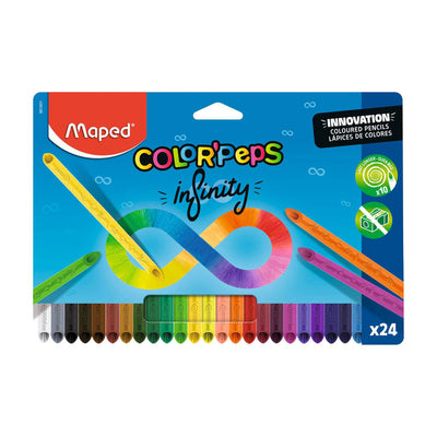 Quantore Buntstift Maped Color Peps Infinity Set 24 Farben