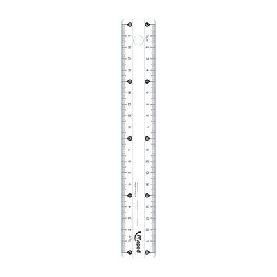 Quantore-Lineal kartiert, klassisch, 20 cm