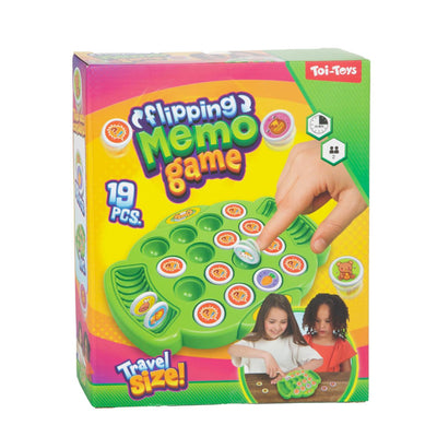 Toi-toys Memory-Spiel Memo Flip Over 18 Teile + Brett