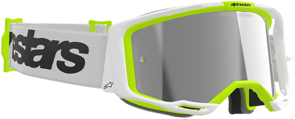 Alpinestars Vision 8 Wortmarke (Spiegelsilber) – MTB-Brille