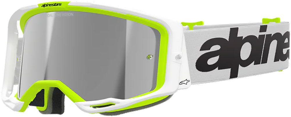 Alpinestars Vision 8 Wortmarke (Spiegelsilber) – MTB-Brille
