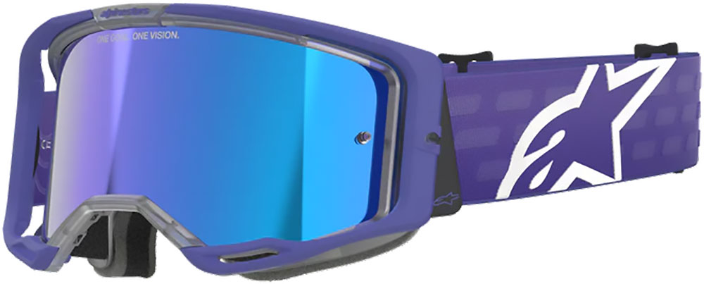 Alpinestars Vision 8 Corp (Spiegelblau) – MTB-Brille