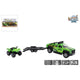 Kids Globe Surface Vehicle mit Anhänger und Quad -Licht und Schall