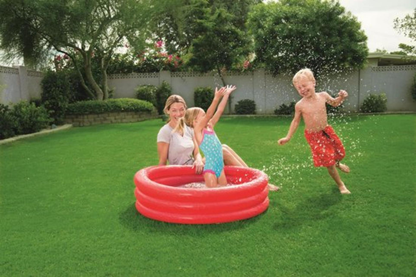 Bestway Schwimmbad 3-Ring 102x25cm sortiert