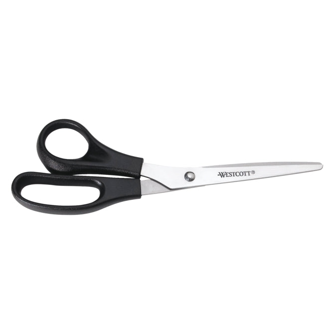 Quantore Schaar Westcott Buro 210 mm Edelstahl mit Kunststoff Griff nach links gehandelt