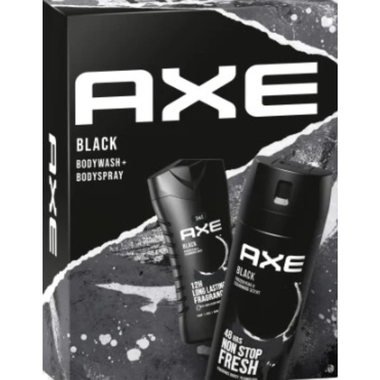 Axe Geschenkset schwarze Deo-Spray-Dusche