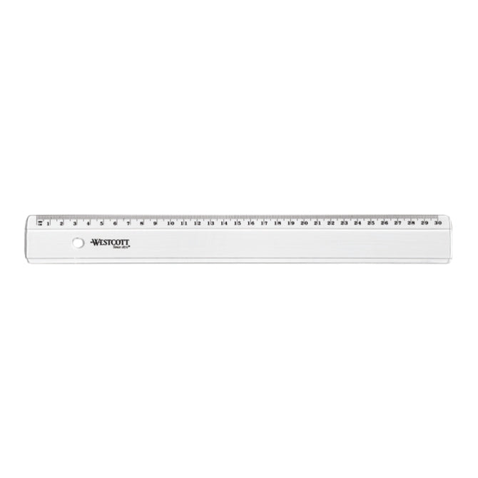 Quantor Lineal M+R 4116 Basis Kunststoff 300 mm transparent