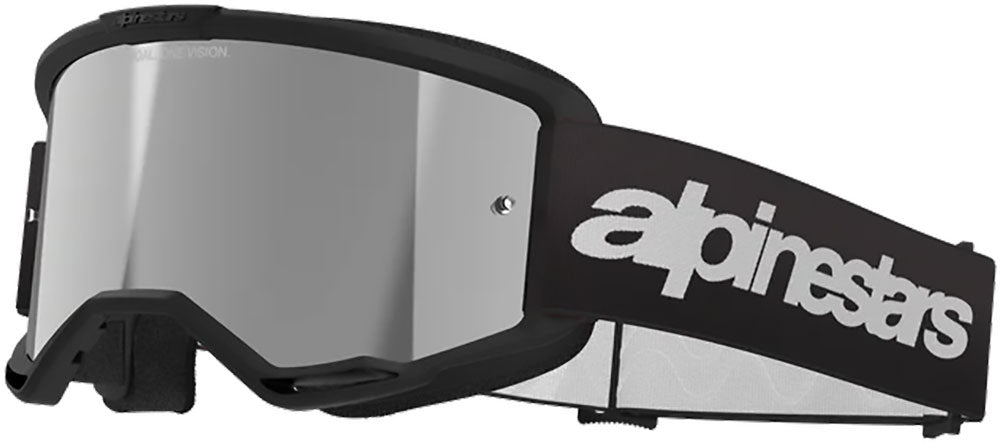 Alpinestars Vision 3 Wortmarke (Spiegelsilber) – MTB-Brille