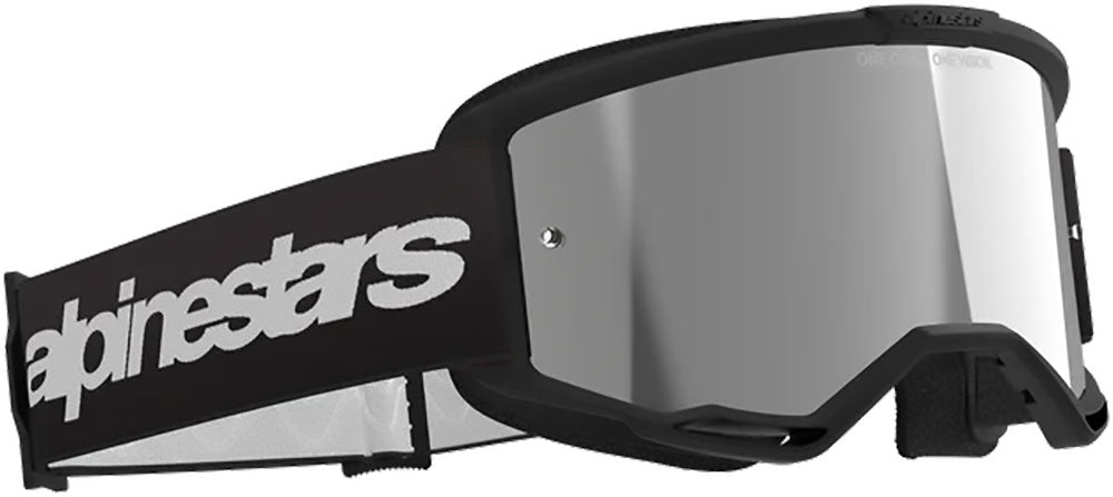 Alpinestars Vision 3 Wortmarke (Spiegelsilber) – MTB-Brille