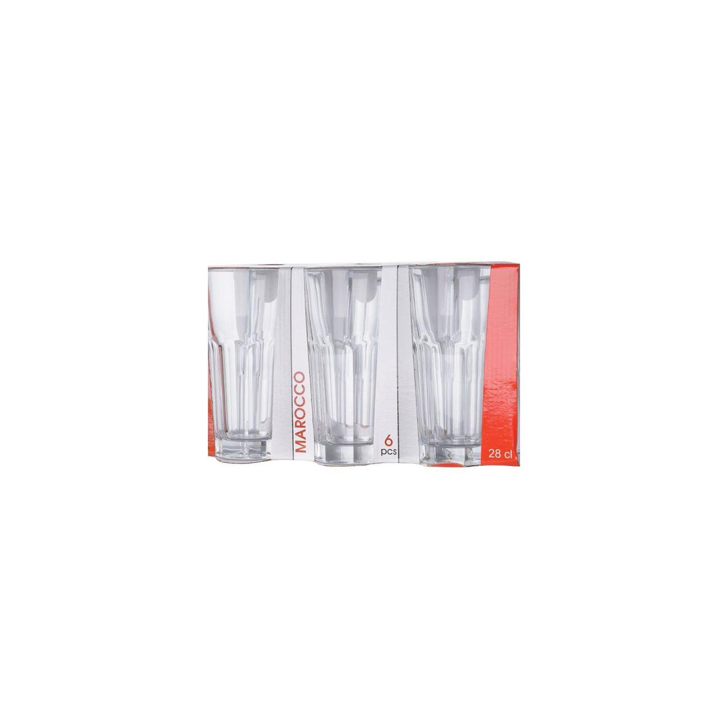 Hgi Trinkglas Marokko 28cl, 6er-Set