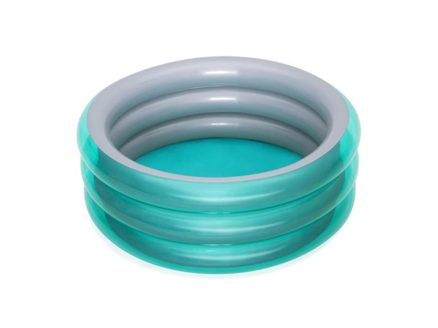 Bestway Schwimmbad 3 Ringe metallisch 150x53cm