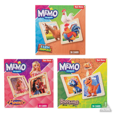 Toi-toys Memory-Spiel Memo 36-teilig