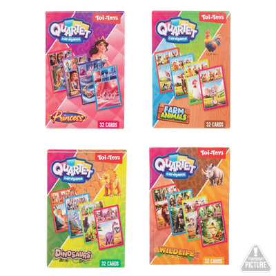 Toi-toys Kartenspiel Quartett 32 Karten