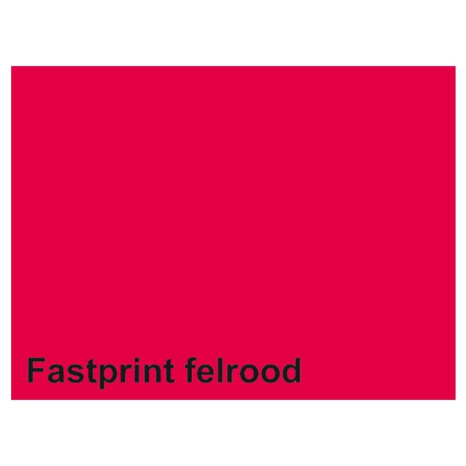 Quantore Kopierpapier Fastprint A4 160gr leuchtend rot 50 Blatt