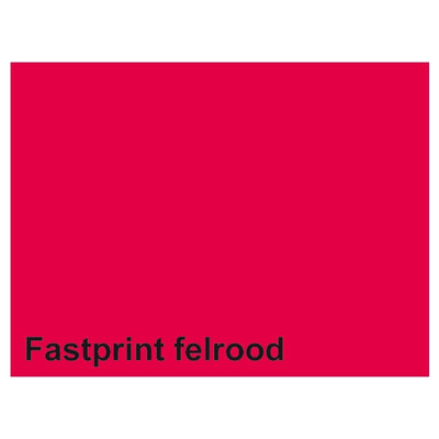 Quantore Kopierpapier Fastprint A4 160gr leuchtend rot 50 Blatt