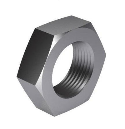 Niedrige Sechskantmutter M18 D439B Edelstahl A2