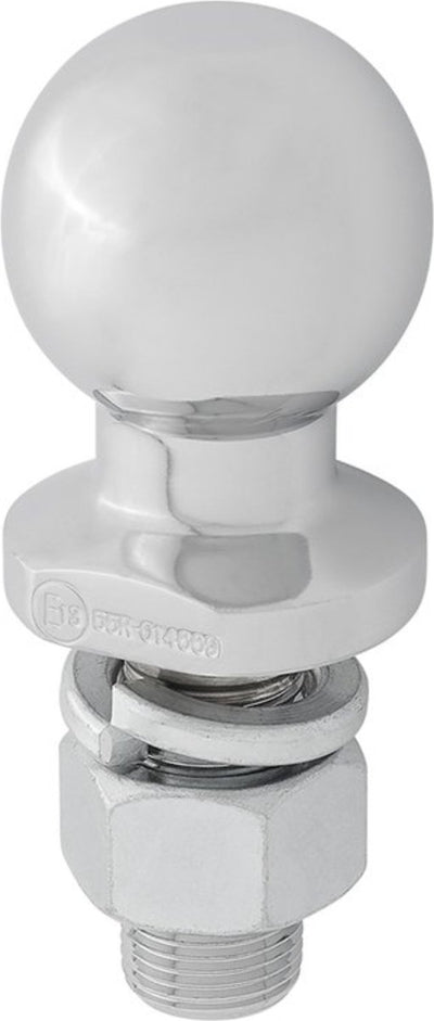 Prophlus -Schlepptabkugel gerade Ø50mm M22 Silber