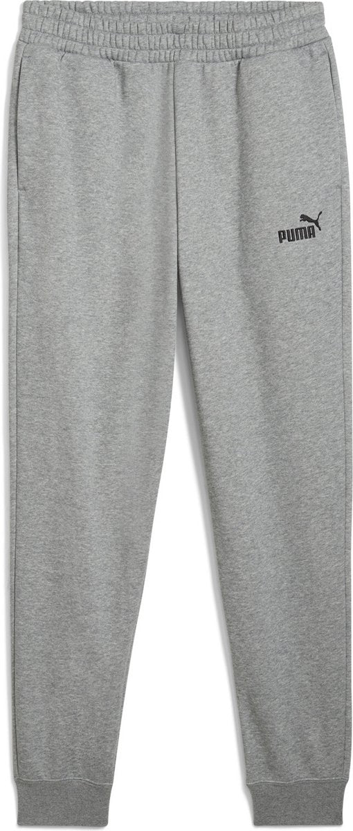 Puma ess Nr. 1 Logo-Jogginghose FL CL Herren-Jogginghose – mittelgrau meliert