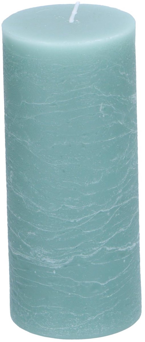 Arti casa Stumpenkerze ø7 x 16 cm – 65 Brennstunden – Mintgrün