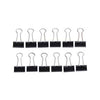 Quantore Paper Clamp Maul Black, 12st.