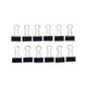 Quantore Paper Clamp Maul Black, 12st.