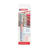 Quantore Filz -Tip Edding Lakmarker Silber