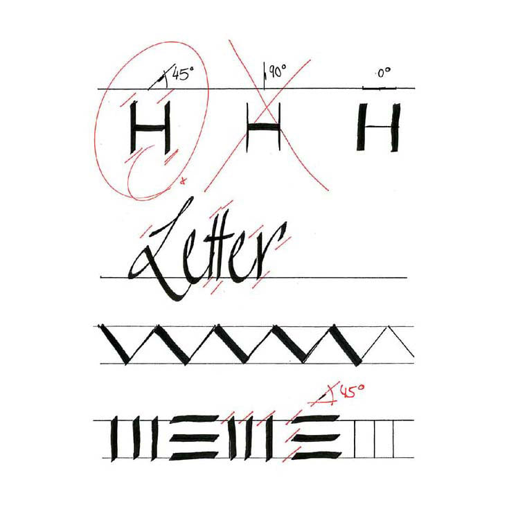Quantore Calligraphy Black, 3dlg.