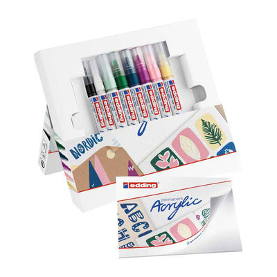 Quantore Acrylmarker Edding Starterskit
