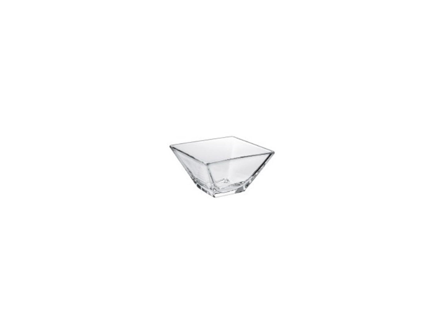 Borgonovo Schüssel Glas quadratisch 10cm