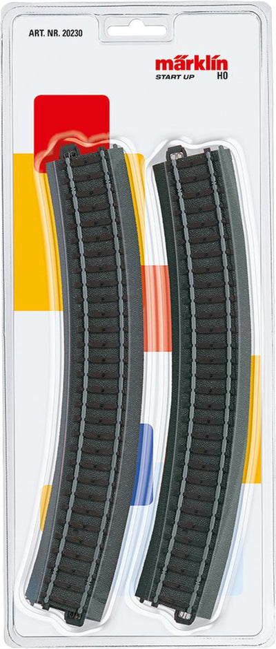 Märklin Anfahr-C-Gleise gebogen (r2)