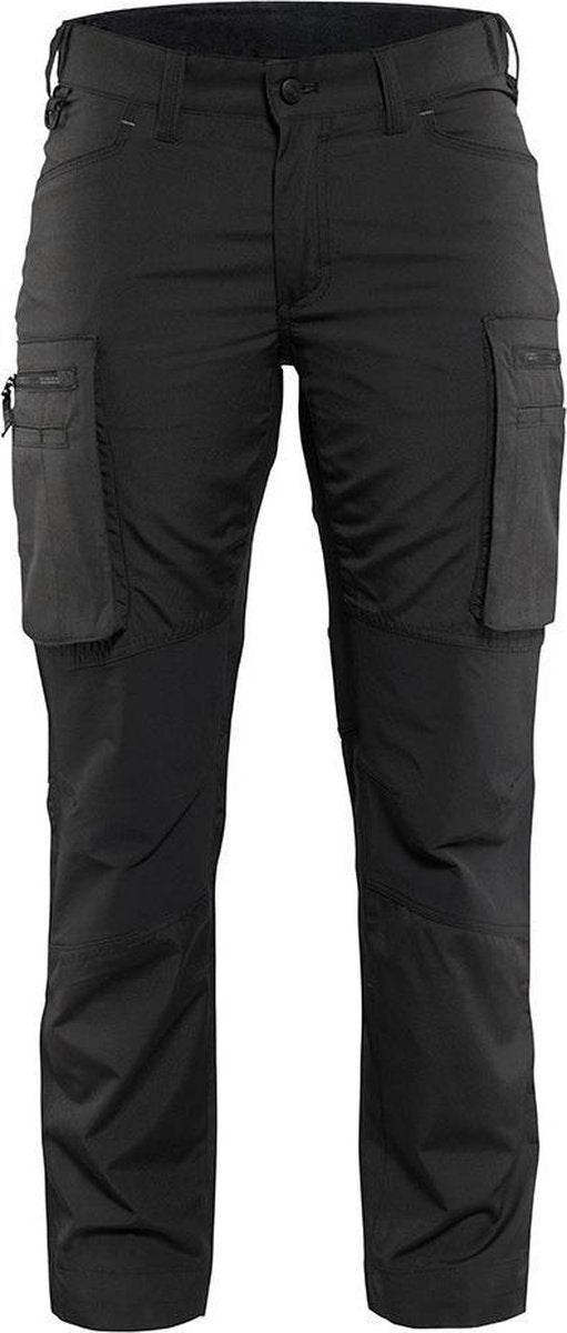 Blåkläder Blaklader Damen Service-Arbeitshose Stretch 7159-1845 – Damen – Schwarz – 36