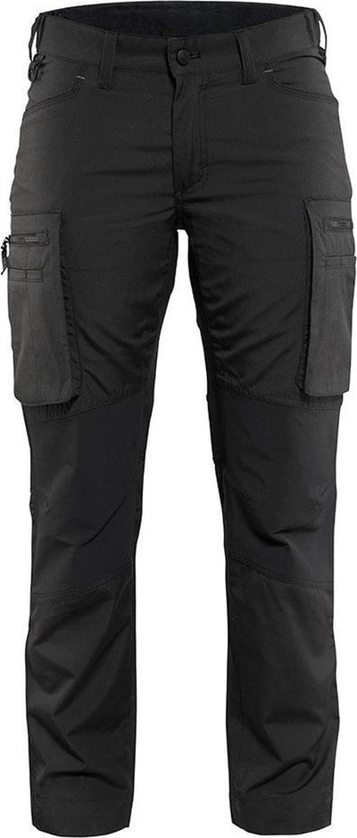 Blåkläder Blaklader Damen Service-Arbeitshose Stretch 7159-1845 – Damen – Schwarz – 36