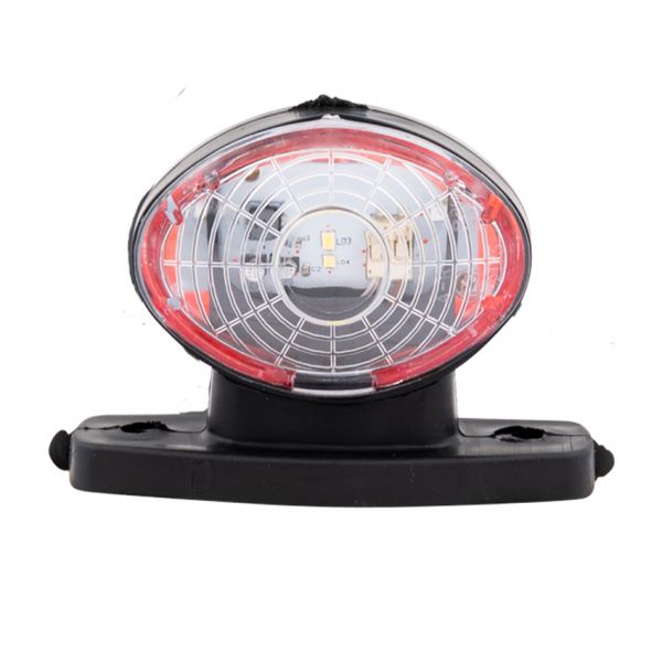 Breite Lampe Pendellamp halbe Runde LED