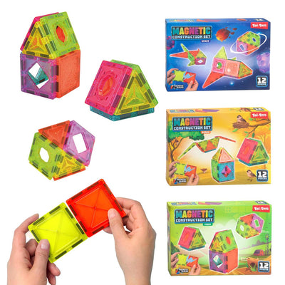 Toi-toys Bauset Magnettafeln 12-teilig